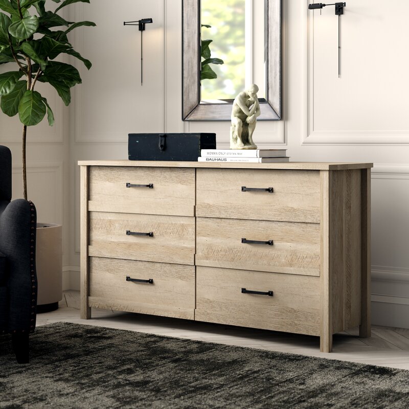 Greyleigh Ringgold 6 Drawer Double Dresser & Reviews | Wayfair